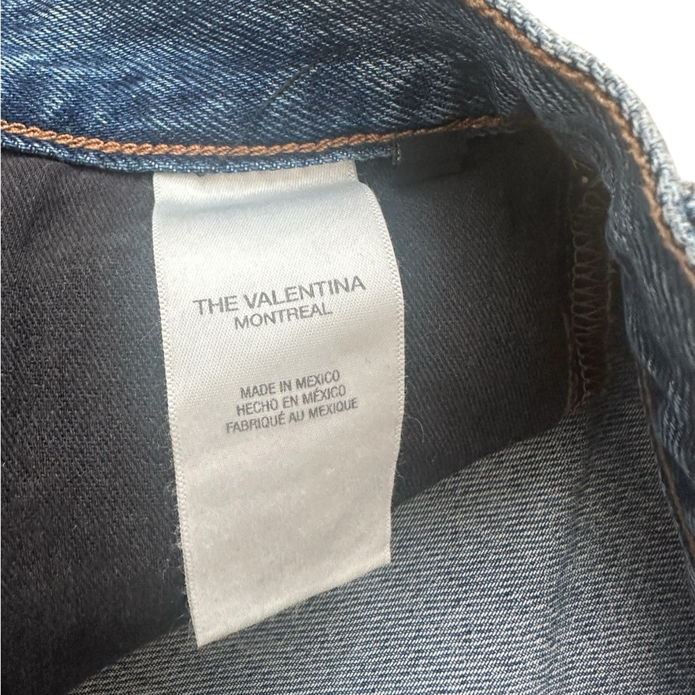 FAVORITE DAUGHTER Jeans The Valentina Flare Super High Rise Denim Blue Size 25 - Picture 10 of 11